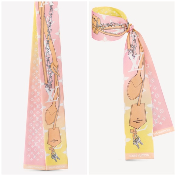 🆕Louis Vuitton By The Pool GRADIENT BANDEAU PINK - Picture 1 of 14